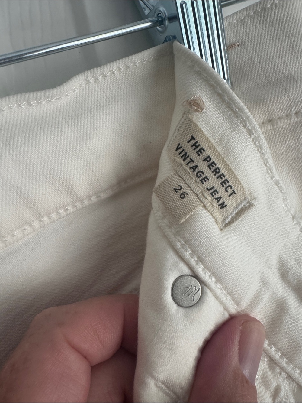 Madewell White Straight-Leg Jeans - Picture 3 of 12